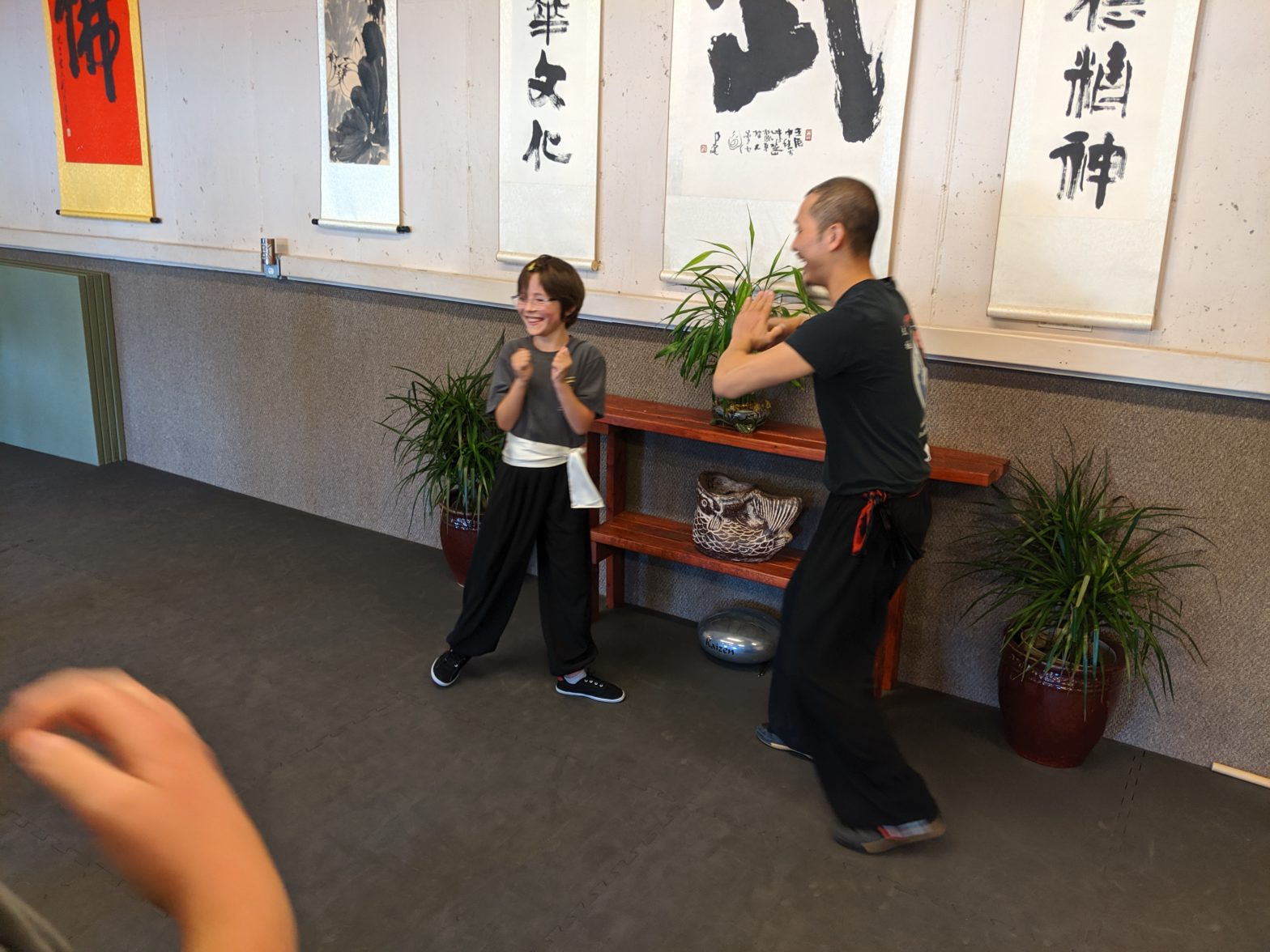 I got my white belt in WuShu!